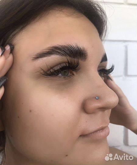 Орашивание и ламинирование бровей