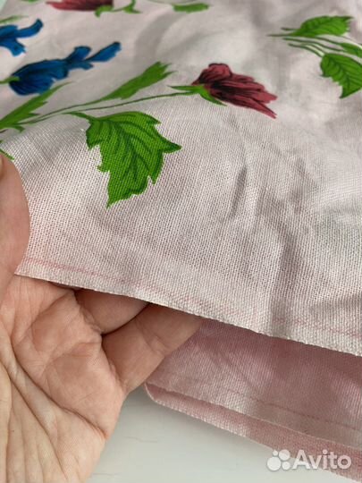 Отрез ткани хлопок СССР
