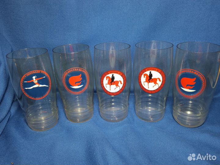 Стопки, рюмки, бокалы СССР