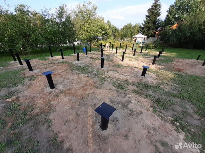 Свайный фундамент / Винтовые сваи под ключ
