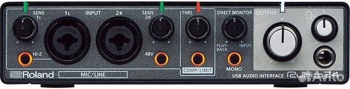 Внешний аудиоинтерфейс Roland Rubix 24