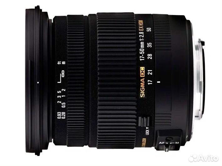Sigma Объектив AF 17-50mm f/2.8 EX DC OS HSM Canon