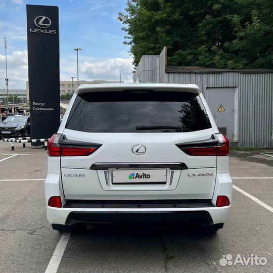 Lexus LX 4.5 AT, 2016, 110 000 км