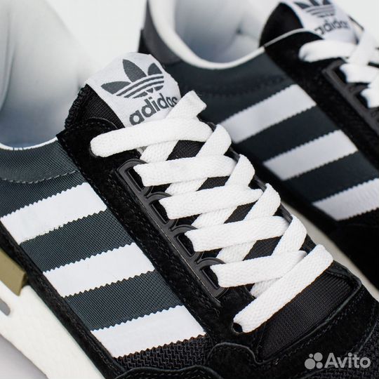 Кроссовки Adidas ZX 500 Boost Black / White Str