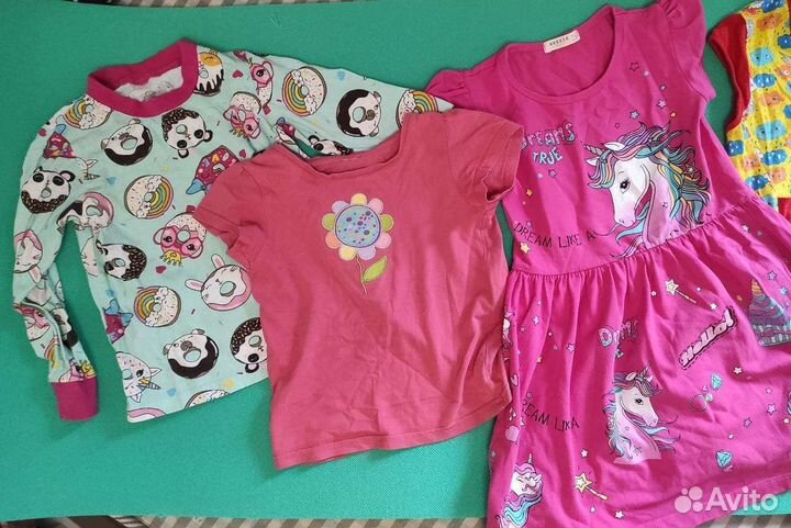 Вещи пакетом на девочку 110