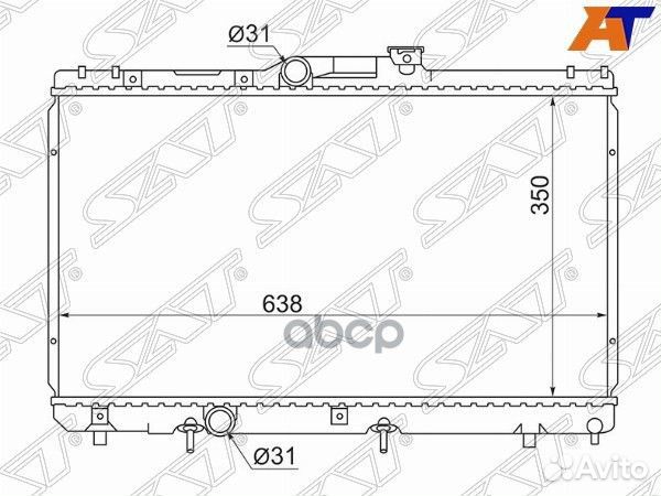 Радиатор Toyota Corolla (E100,E110) 91-02 / Cor