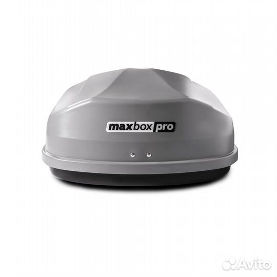 Автобокс на крышу MaxBox PRO 460 серый матовый