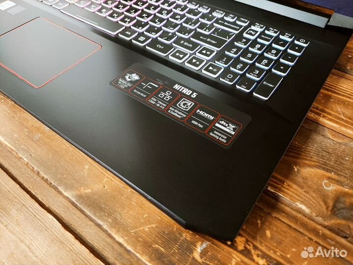 Ноутбук Acer Nitro 5 17.3 Intel i5 RTX 3060 IPS 14