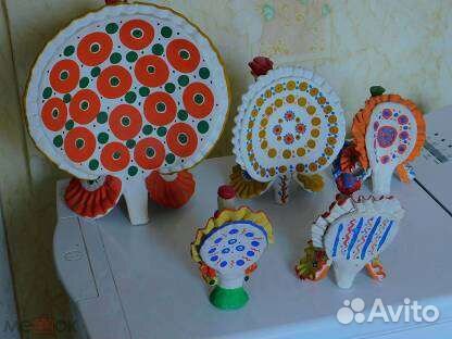 Дымковские игрушки 90-х