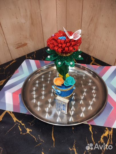 Цветы из фоамирана