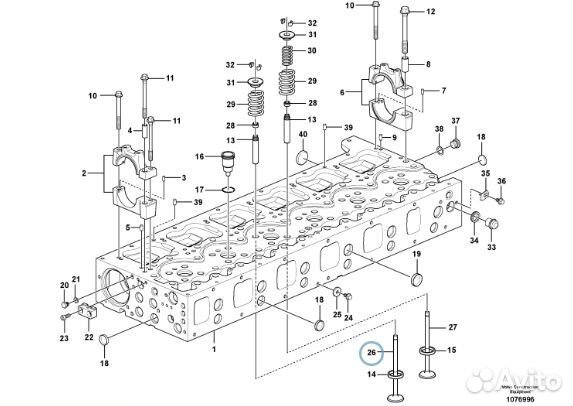 Впускной клапан ILV-128 / 20712128