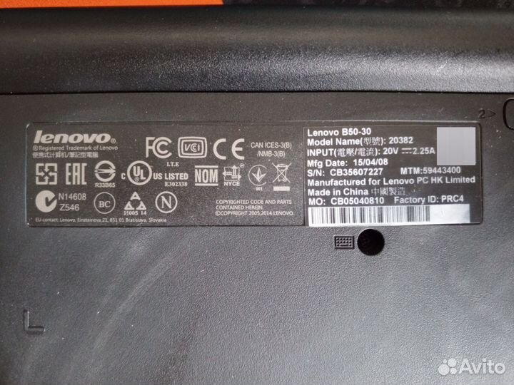 Ноутбук Lenovo