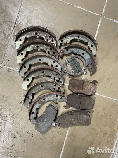 Тормозные колодки заз таврия