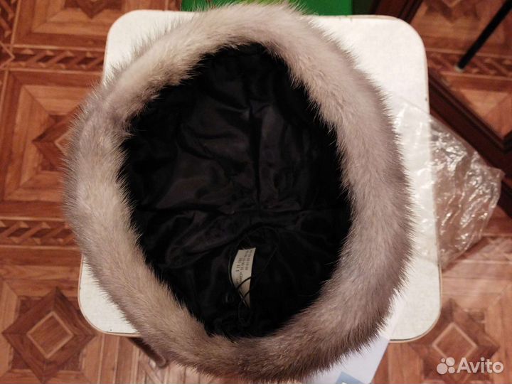 Шапка норковая