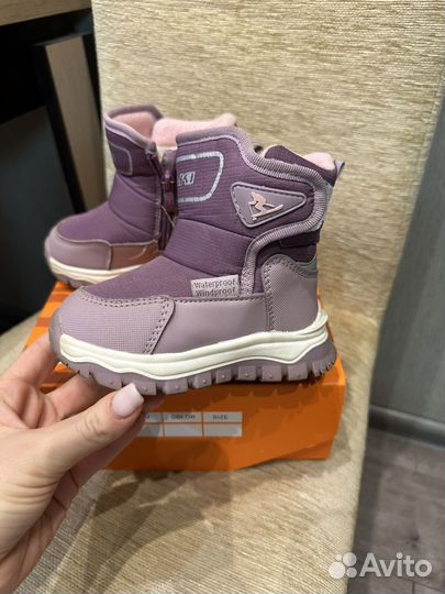 Ботинки зимние для девочки 23размер