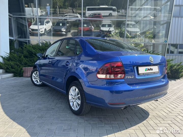 Volkswagen Polo 1.6 AT, 2020, 39 903 км