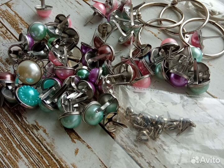 Брадсы, люверсы, кольца скрапбукинг