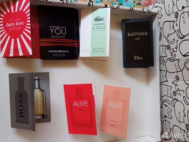 Пробники парфюмерии