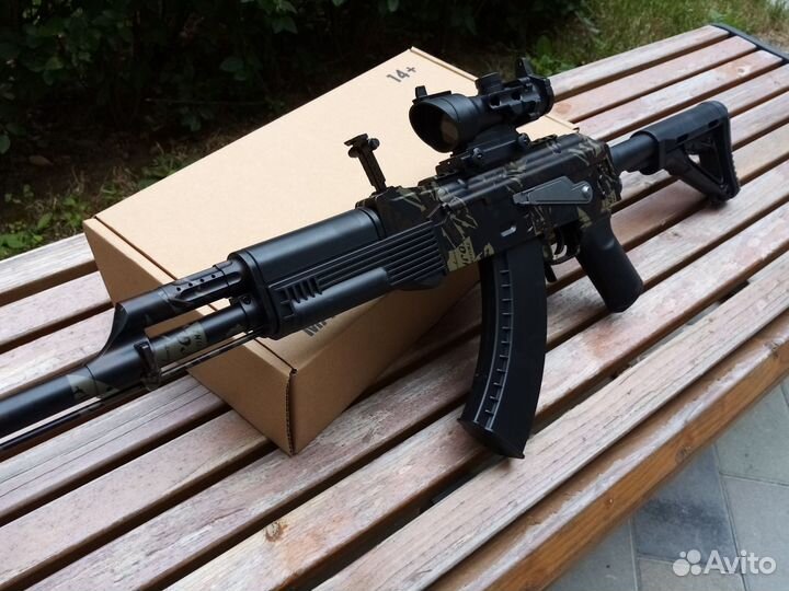 Полноразмерный орбизный автомат ак74 орбиган хаки