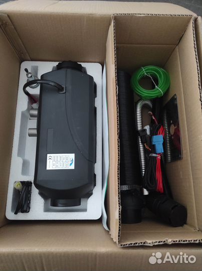 Автономный отопитель сухой фен 12в 24 в