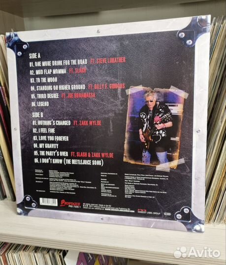 Leslie West Unusual Suspects LP EX