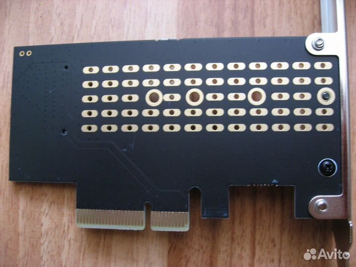 Адаптер диска NVMe M.2 для PCI-E 1x4x16x