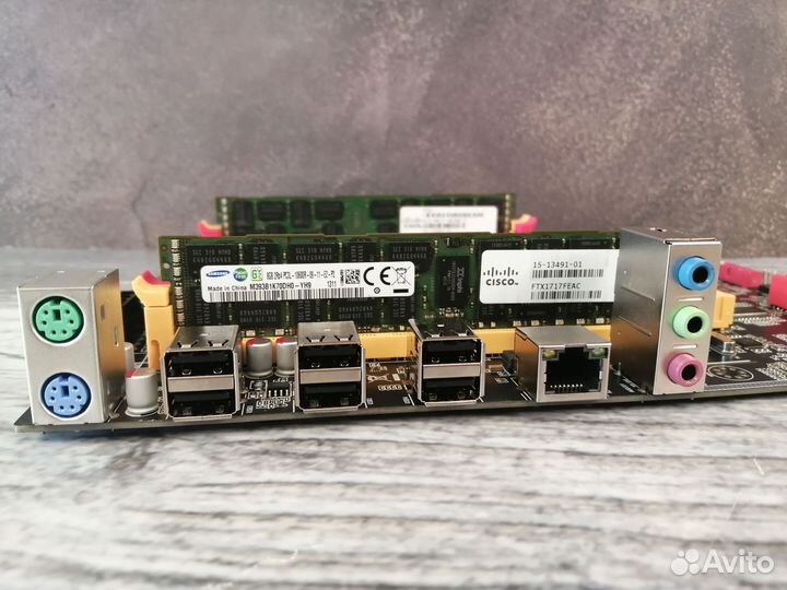 Комплект X79 xeon E5-2650v2 + Kllisre X79 + 16gb