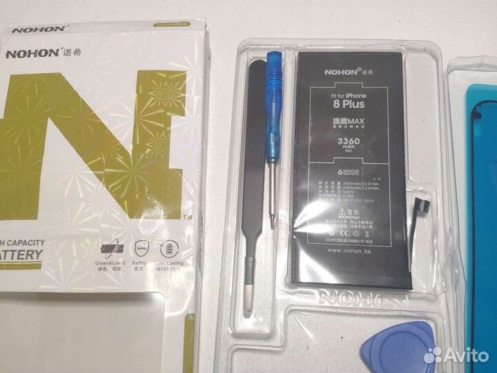 Аккумулятор Nohon iPhone 8 plus 3360mah