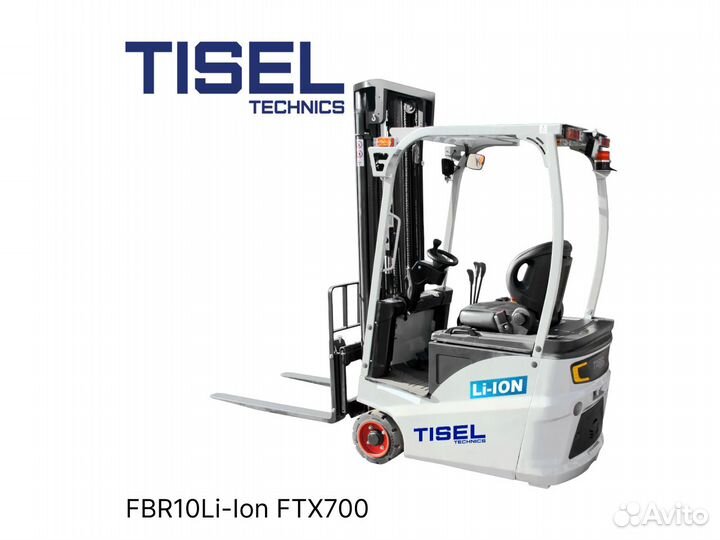 Погрузчик вилочный Tisel FBR10Li-Ion FTX700