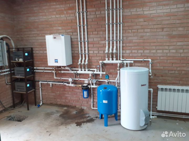 Монтаж системы отопления