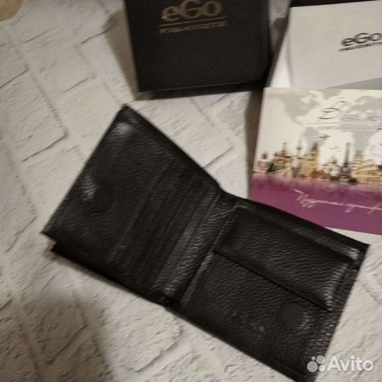 Кошелек - портмоне мужской.Натуральная кожа.Новый