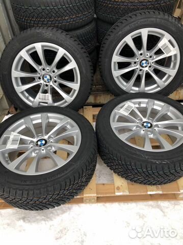 Зимние колеса на бмв ф30 R17, стиль 395, новые