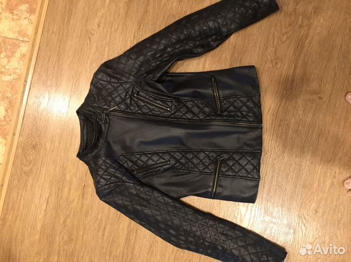 Кожаная куртка love republic