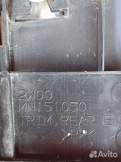 Обшивка багажника Mitsubishi Outlander