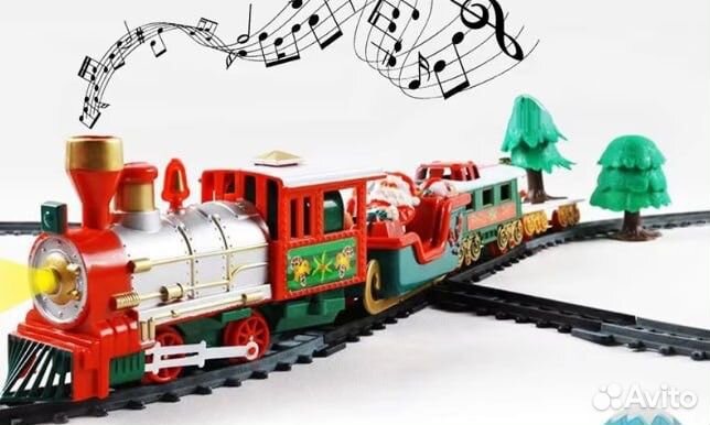 Новогодний поезд на елку