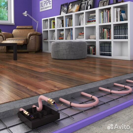 Электро-водяной тёплый пол XL pipe DW-040