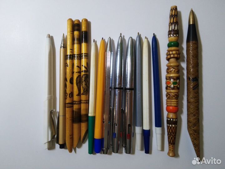 Канцелярия ручки скрепки СССР