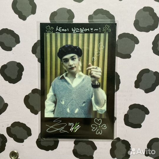 Карты stray kids хенджин oddinary lucky draw поло