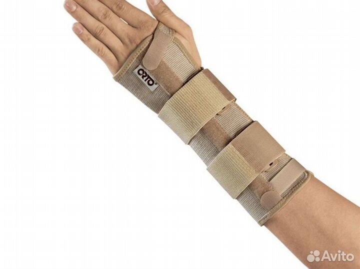 Ортез бандаж на лучезапястный сустав левый