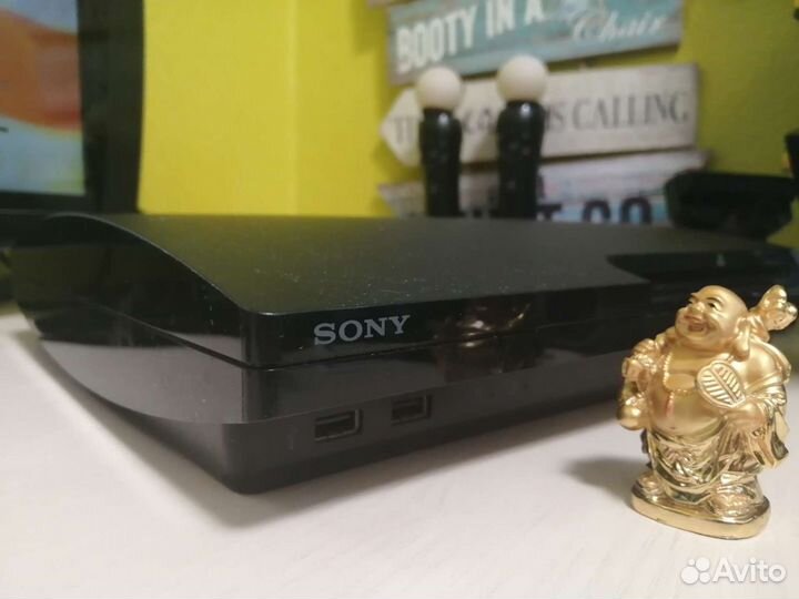 Sony PlayStation Slim PS3 & 100 игр
