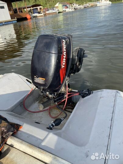 Моторная лодка Обь М с мотором Tohatsu 18 M18ES