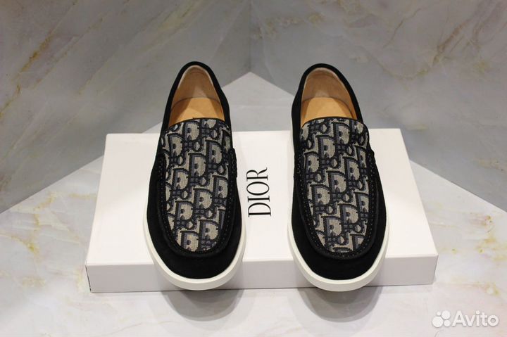 Лоферы мужские dior