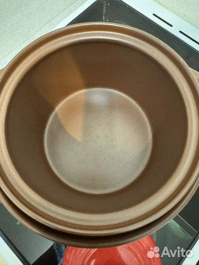Кастрюли глиняные бу