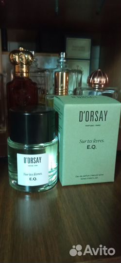 E.Q. Sur Tes Lèvres, D'Orsay 50 мл