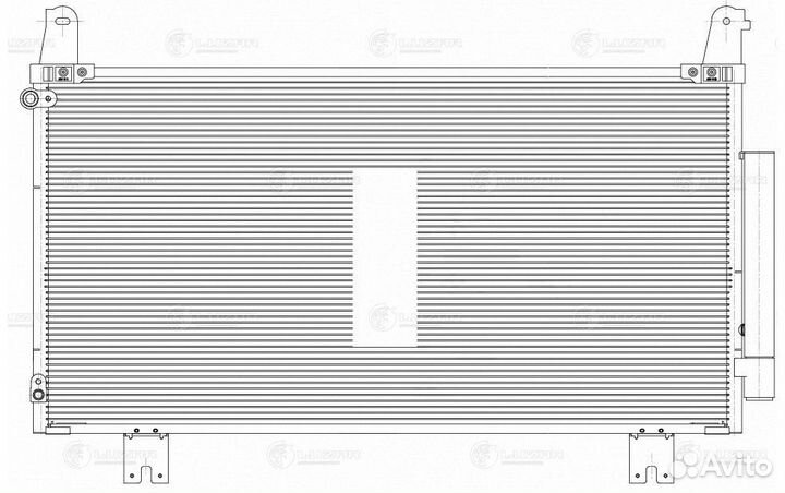 Радиатор кондиционера Хонда CR-V 16