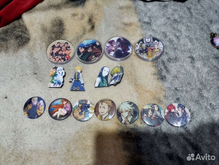 Аниме значки