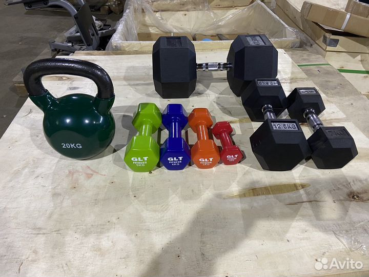 Диски, гантели, грифа