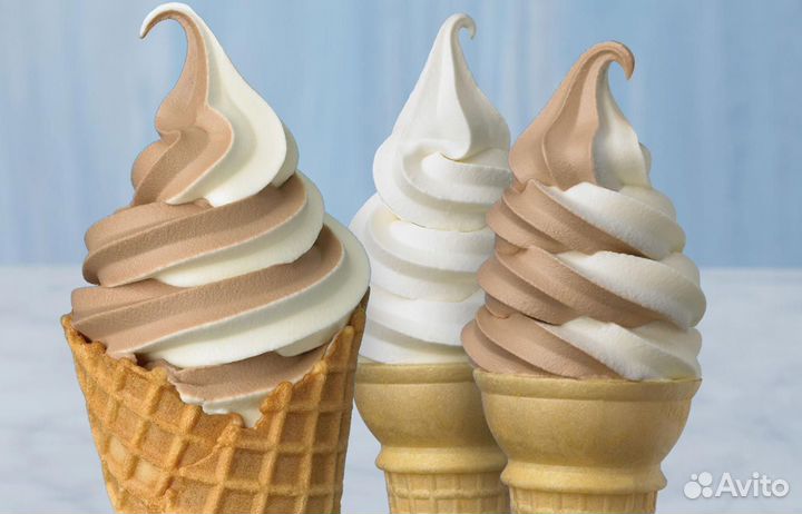 Смеси для мороженого, вафель