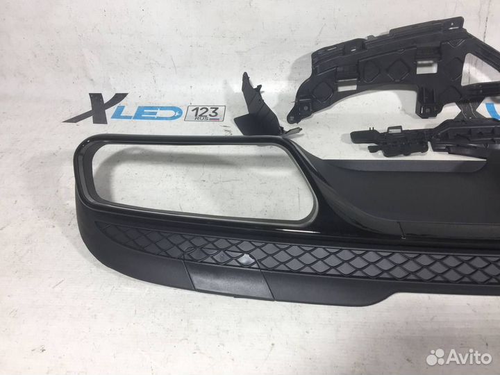 Диффузор Mercedes W212 AMG 6.3 рестайлинг