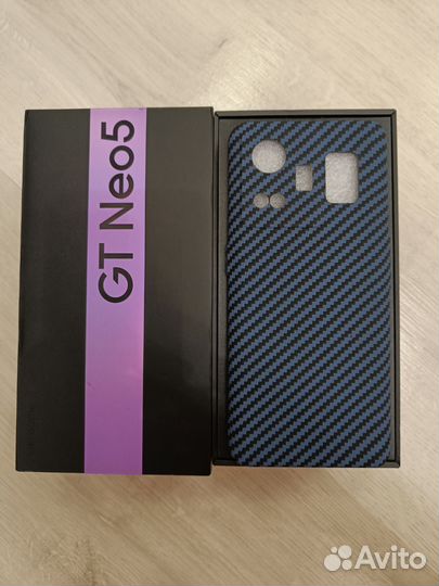 Чехол Realme GT Neo 5 GT-3 Карбон